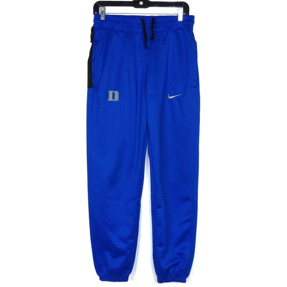 Nike Dri-Fit Draw String Tapered DUKE BLUE DEVILS Sweatpants Men's Small